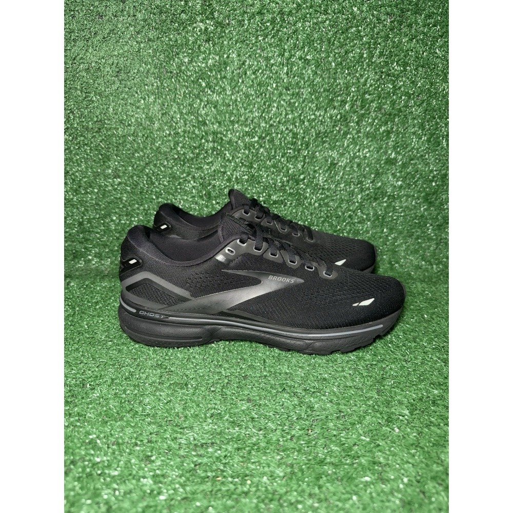 Brooks Ghost 15 Womens Size 9 D Wide Black Running Shoes Comfort Sneakers